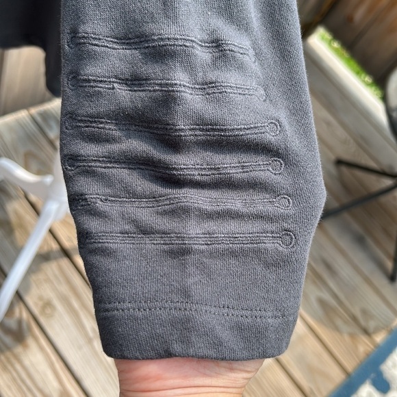 Soft Surroundings Gray Shacket Size Small - Picture 4 of 11